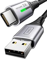 INIU USB C Charger Cable, 2m Type C Cable Fast Charging, Braided USB A to USB-C Phone Charger Cable USBC for iPhone 17 16 15 Pro Max, Samsung Galaxy S25 S24 Ultra, Pixel 9, iPad Air, Switch Steam etc.