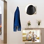 Spy Camera Clothes Hook Mini Hidden Camera 1080P HD Surveillance Camera with Motion Detection Covert Nanny Camera for Baby/Pet, No WiFi Function Indoor Security Camera
