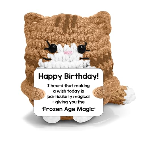 Save on Cute Crochet Cat Plush - Stress Toy & Gift with Code 64EMT7JB