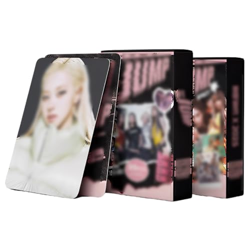 IWIDYA Lote de 95 Photocards BP con 40 Pegatinas, Cartas de Fan Artísticas, Colección de Regalo para Álbum y Decoración