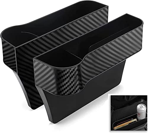 Organisateur de siège de voiture avec porte-gobelet | Pack de 2 boîte de rangement