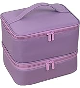 ButterFox Nail Polish Organizer Storage Case, Fits Nail UV Dryer Light and 30-40 Bottles Dependin...