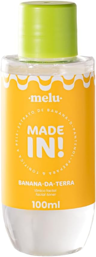 Tônico Facial Banana da Terra Ruby Rose RR S3600 - Sensação Refrescante para Pele Oleosa