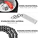 TSTESE Car Wheel Hub Shape Ornament Rearview Mirror Hanging Pendant Decor Automotive Rear View Swinging Decoration Interior Unique Ornaments Zinc Alloy Charms Accessories (White)