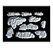 Woodland Scenics WS 1230 Rock Mold-Outcroppings - 5 x 7