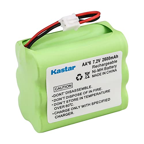 Kastar 1-Pack 7.2V 2300mAh Ni-MH Battery Replacement for 10-000009-001, 10000009-001, 10000009001, 10-000013-001, 10000013-001, 10000013001, Golden Power 6MR2000AAY4Z, Golden Power Part No.: 228844