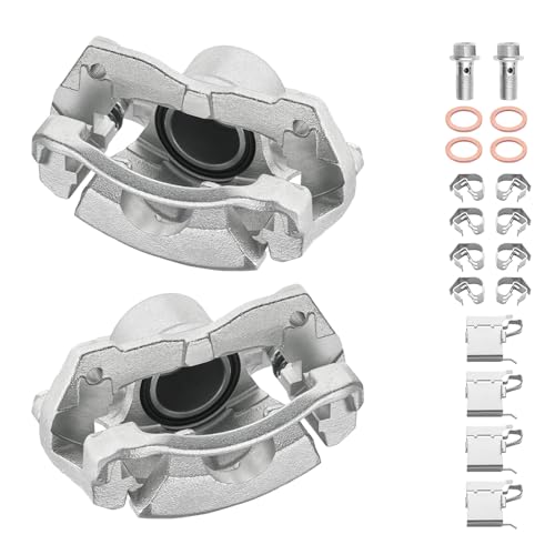 Image of BDFHYK 19-B3434 19-B3435 Front Disc Brake Caliper Assembly Compatible with Toyota Corolla 2009-2019 /Matrix 2009-2014, for Pontiac Vibe 2009-2010, for Scion xD 2008-2014, 1.8L 2.4L l4 GAS 2pcs