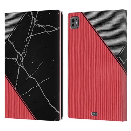 Étui portefeuille en cuir iPad Pro 11 M4 M5 housse protection antichoc motif marbre Alyn Spiller