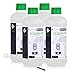 Produktbild 4x EcoDecalk von Delonghi für Kaffeevollautomaten Entkalker und eine Delonghi Reinigungsbürste