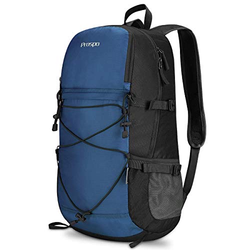 PROSPO 40L Mochila de Senderismo Grande para Acampar Ligera y Plegable para Mochilas