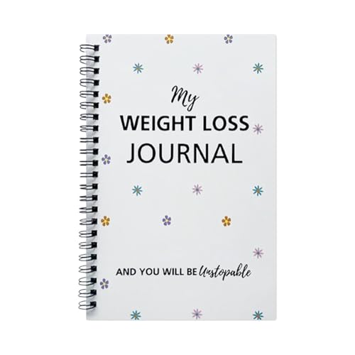 BOYANDM Gewichtsverlust-Planer, Tages- und Wochen-Übungstagebuch, Notizbuch für Männer und Frauen, Fitness-Enthusiasten, Diät- und Übungs-Tagebuch