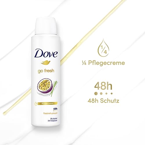 Dove Anti-Transpirant Deo-Spray go fresh mit Passionsfruchtduft