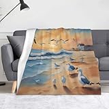 Investissez dans une couverture de haute qualité qui résistera à l'épreuve du temps avec notre couverture durable WZYWHJ Airborne Seagulls. Fabriquée en 100 % polyester, cette couverture n'est pas seulement chaude et