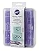 Wilton Fondant Letter and Number Stamp Set - Small Plastic Fondant Cutters Make It Easy to Press Out Shapes to Personalize Your Treats with Letters and Numbers, 42-Piece