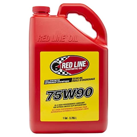 Red Line 57905 75W90 GL-5 Synthetic Gear Oil for Hypoid Limited Slip Differentials - 1 Gallon Cover