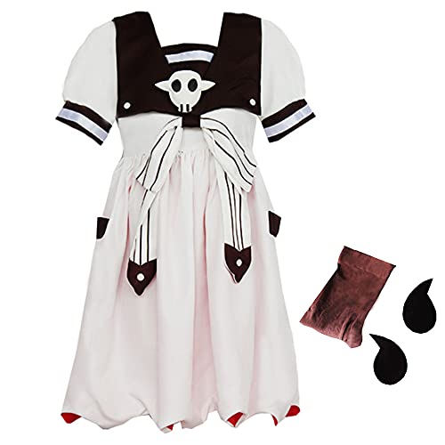 Vestido de Nene Yashiro   Anime Toilet Bound Hanako kun disfraz de Cosplay   Vestido de manga corta para mujer   para fiesta de Halloween Masquerade
