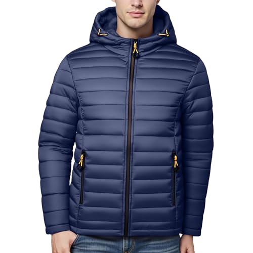 Veste de ski imperméable homme et manteau d'hiver à capuche