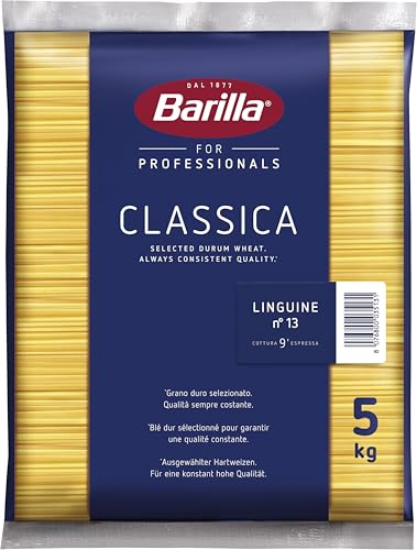 Barilla Pasta N13 Linguine 5 Kg, Bavette, 5000 Grammo