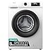 Hisense 1Q Series WF1Q8041BW Freestanding 8 KG Front Load Washing Durable Inverter Machine, Steam Wash, Quick Wash, 15 Washing Programs 1400 RPM White - Energy Rating A