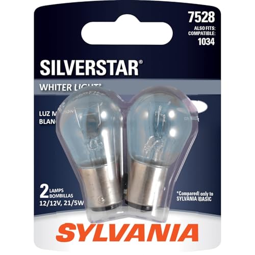 SYLVANIA - 7528 SilverStar Mini Bulb (Contains 2...