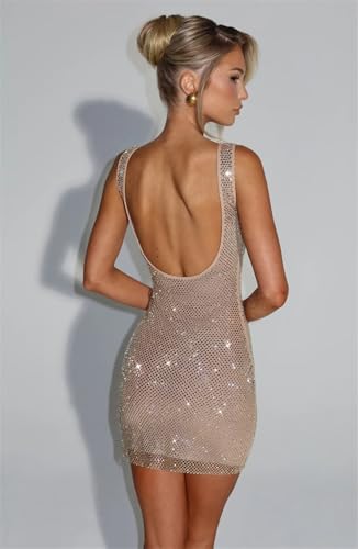 Sequin Homecoming Dresses Sparkly Mini Short Bodycon Square Neck Cocktail HOCO Dress2