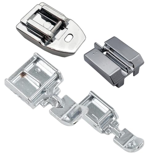 Juego de 4 pies prensatelas resistente para máquina de coser miniatura 1