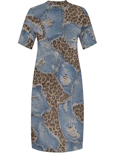 Image of PinkPatty Women's Oversize V Neck Short Sleeve Maxi Dress with Pockets