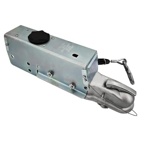 QuenPenge DX7.5 Surge Brake Actuator for Disc Brakes 2" Ball 7,500 lbs Drum Brake Actuator Trailer Surge Brake Actuators Disc fits for Drum Brakes Model 750E - Zinc Plated Cover