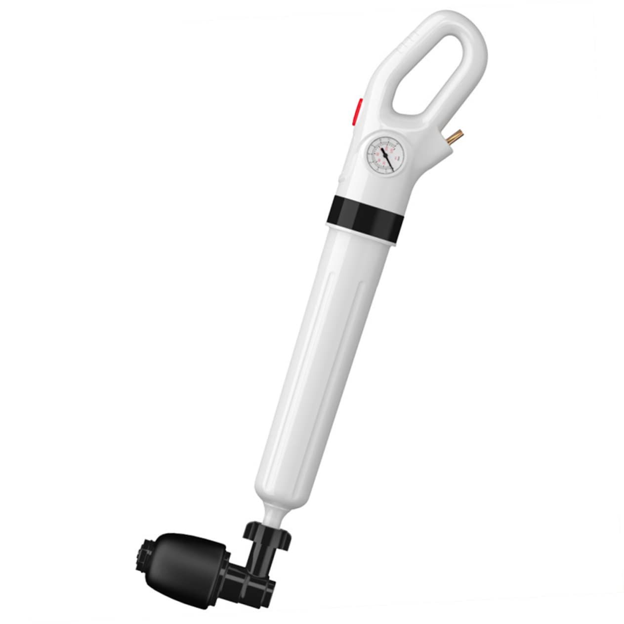 Ventouse de Toilette pour Débouchage Wc Blanche Flexible en Plastique