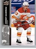 2021-22 Upper Deck Series One #27 Johnny Gaudreau Calgary Flames Official NHL Hockey Card in Raw (NM or Better) Condition