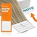 Sunny Hair Tape in Hair Extensions Real Human Hair Invisible Remy Hair Extensions Tape ins for Women Golden Blonde Highlight Medium Blonde 16 inch 20Pcs 50G