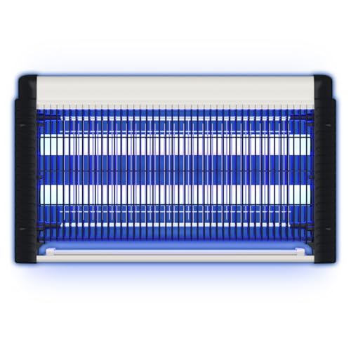 AOKKR Insecticida Eléctrico, Lámpara UV Antimosquitos 35W 4000V para Interior & Exterior, Trampa Aérea Colgante, Eficaz contra Mosquitos, Moscas & Polillas