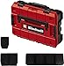 Produktbild Einhell Systemkoffer E-Case S-F (für universelle Aufbewahrung von Werkzeug, 44x32x13 cm Außenmaße, max. 25 kg Beladung, spritzwassergeschützt, stapelbar, inkl. 9 Kunststofffächer)