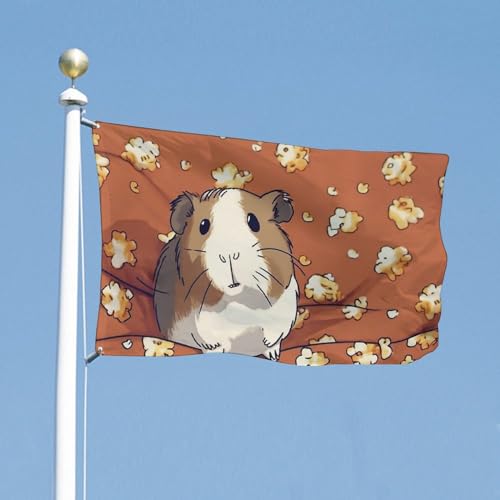 Drapeau de bienvenue cochon d'inde pour décoration de ferme - 3