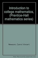 Introduction to college mathematics, (Prentice-Hall mathematics series) B0007EDA92 Book Cover