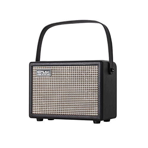 Acoustic/Electric Guitar Amplifier, 15 Watt Portable Bluetooth Amp for Guitar Acoustic/Electric with...