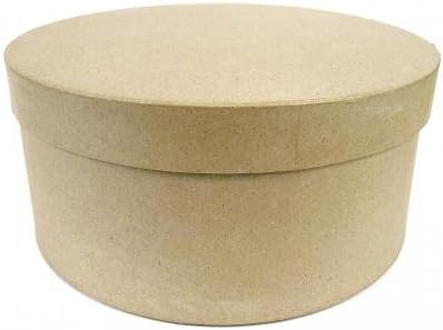 décopatch Mache Hat Boxes, 3 Pack, Brown