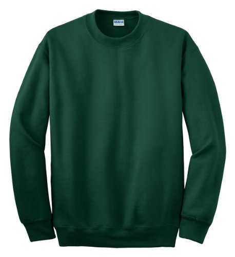 Gildan Activewear 50/50 Crewneck Sweatshirt, M, Forest