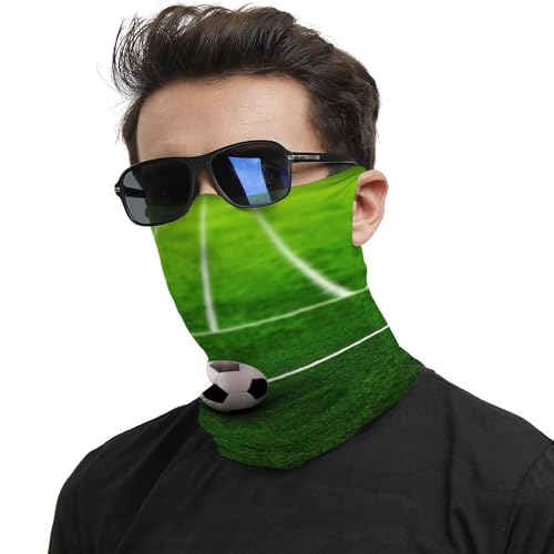 Neck Gaiter Grass Field Face Mask for Travel Face Cover Scarf for Men Women Elastic Headbands Wind-proof Bandana for Skiing Fishing Hiking Cycling2