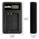 EN-EL12 LCD USB Ladegerät für Nikon Coolpix AW130, AW100, AW120, AW110, S6200, S6300, S8100, S8200, S9100, S9300, S9500, S9900 Kamera und Mehr