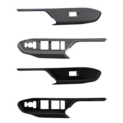 For ダイハツ 新型ムーヴ MOVE LA850S LA860S型 (2025年6月〜)スイッチパネルカバー パワーウインドウパネル ABS 樹脂 傷防止 耐摩耗性 保護 取り付けが簡単 内装 パーツ ダイハツ ムーヴ 車種専用設計 カスタム アクセサリ