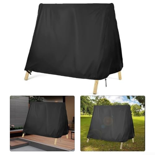 Funda para columpio exterior impermeable Oxford 210D con dobladillo antiviento y techo 3
