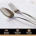Cutlery (Set of 12, Stainless Steel Spoons - 6 and Forks - 6), 100% Food Grade, Non Toxic, Anti-Rust, Dishwasher Safe, Perfect Gifting Set for All Occasions