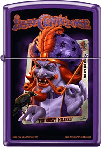 Encendedor Zippo Milenko Violeta Mate miniatura 1