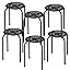 Amazon.com: POWERSTONE Stackable Stools 6 Pack, Portable Stacking Bar ...