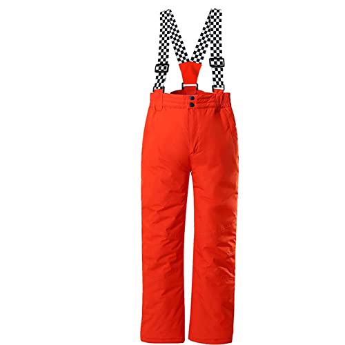 Image of WOWULOVELY Big Boy's 2-Piece Colorblock Snow Pants and Jacket Snowsuit Ski Suit