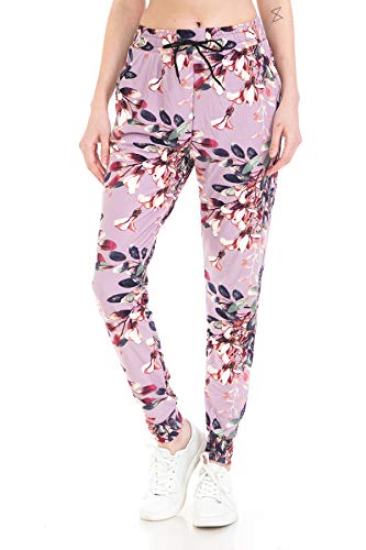 Image of Leggings Depot Premium Jogger Women's Popular Print High Waist Track Pants(S-XL)
