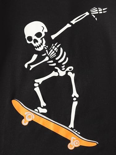 MyFav Boys Pajamas Sets Glow in Dark Skull Sleepwear Kids