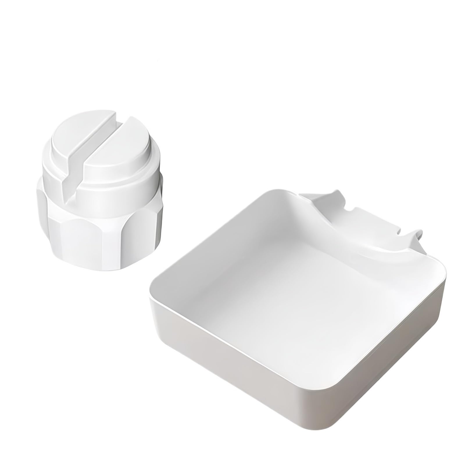 Vassoio di scarico della lavatrice, vassoio raccolta dell'acqua for la pulizia del filtro antilanugine | Il vassoio dell'acqua portatile raccoglie i liquidi mentre pulisce i filtri anti-pelucchi(Tray and Nut)