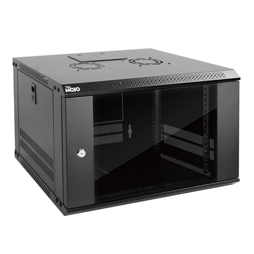 Tecmojo 19 Zoll 6HE 450mm Tief Netzwerk-Schrank...